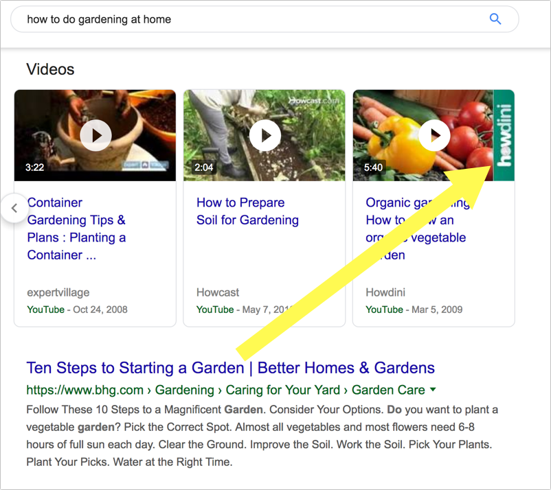 image de marque vidéo
