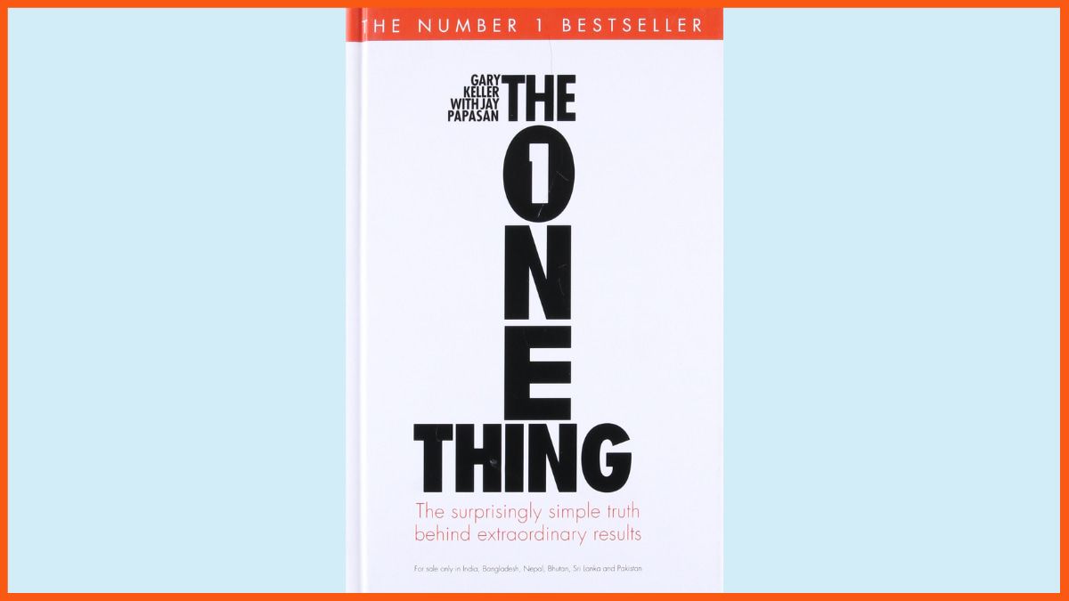 一件事 - 提高生產力的最佳書籍