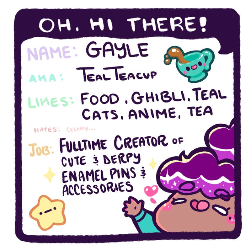 关于Patreon上的页面的Tealteacup