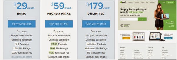 Shopify- ผู้ให้บริการสร้างร้านค้าและโซลูชันอันดับหนึ่งสำหรับอีคอมเมิร์ซ Shopify-e-commerce-website-solutions-and-pricing-list-600x204