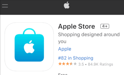 Dahi bar randevusu için elma mağazası uygulamasını yükleyin