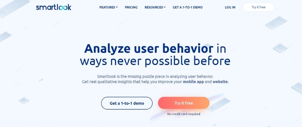 smartlook 전자 상거래 모니터링 도구