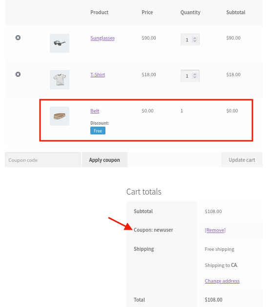 coupon nouvel utilisateur
