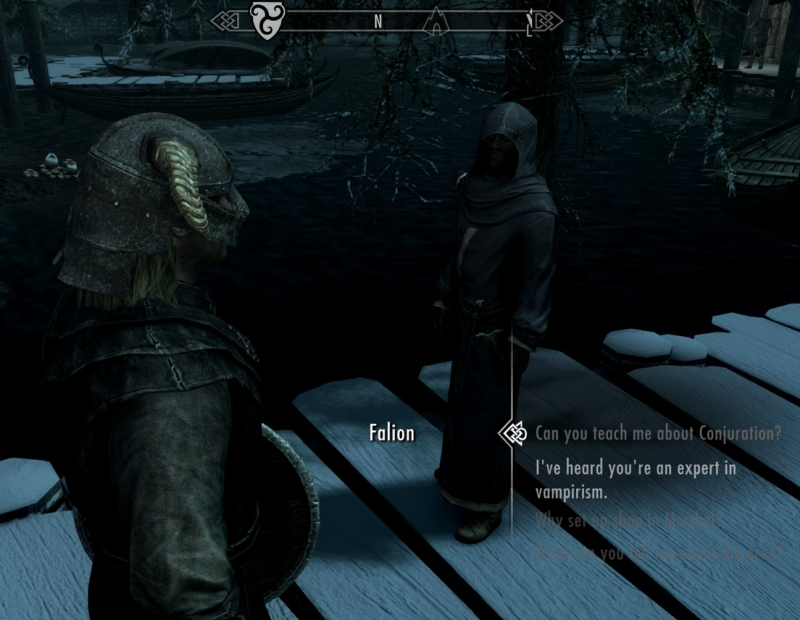 встретиться с фалионом, чтобы вылечить вампиризм