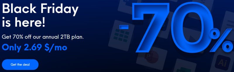 oferta internxt viernes negro