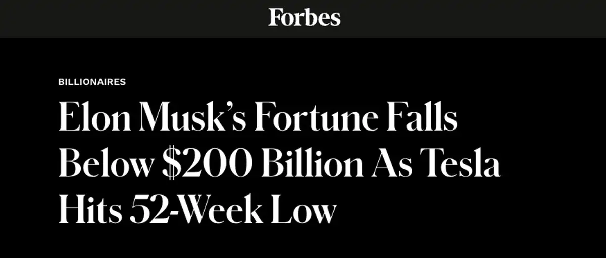 フォーブスのイーロン・マスクの話