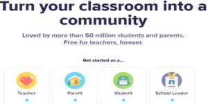2022 年適用於 Android 和 iOS 的教師和教育工作者最有用的 27 個應用 @ads2020.marketing 初學者博客 ClassDojo-School-community-app-300x150