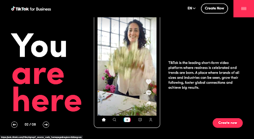 새 틱톡 만들기