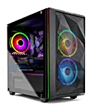 SkyTech Chronos Mini Gaming Computer PC Desktop – Intel Core-i3 10100F 3,6 GHz, GTX 1650 4G, 500 GB SSD, 8G 3000, RGB-Lüfter, AC-WLAN, Windows 10 Home 64-Bit