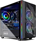 Skytech Chronos Mini-Gaming-PC-Desktop – AMD Ryzen 5 3600 3,6 GHz, GTX 1660 Super 6G, 16 GB DDR4 3000, 500 GB SSD, AC-WLAN, Windows 10 Home 64-Bit, Schwarz