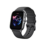 Amazfit GTS 3 Smart Watch für Android iPhone, integrierte Alexa, GPS-Fitness-Sportuhr mit 150 Sportmodi, 1,75-Zoll-AMOLED-Display, 12 Tage Akkulaufzeit, Blutsauerstoff-Herzfrequenz-Tracking, Schwarz