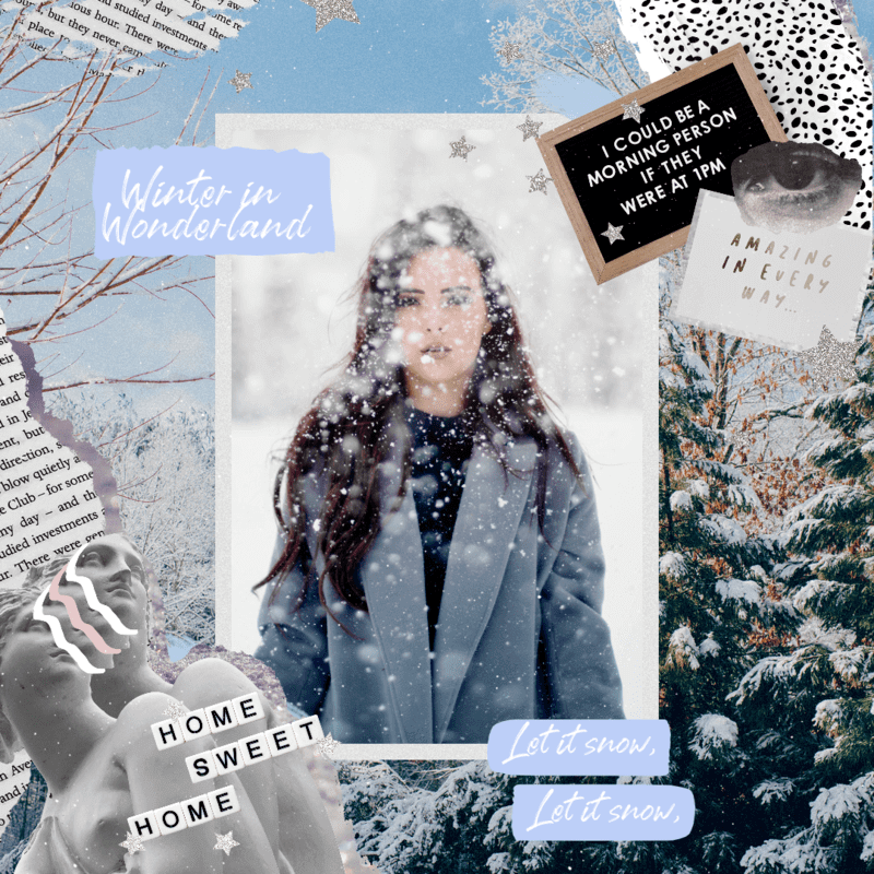 instagram-post-şablon-için-kış-fotoğrafları