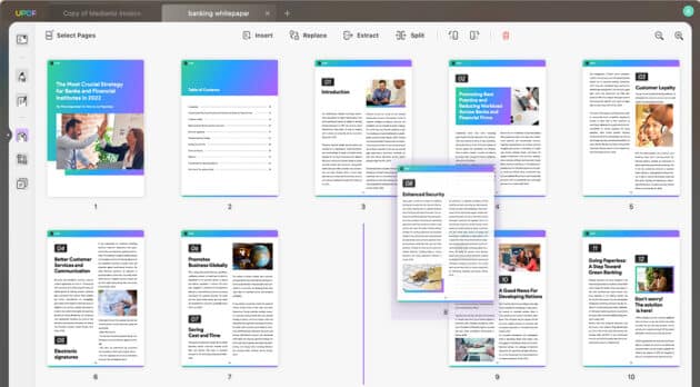 UPDF-pdf-редактор-страница редактирования