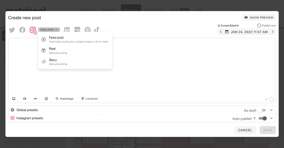 Metricool İncelemesi | Ajans Vista
