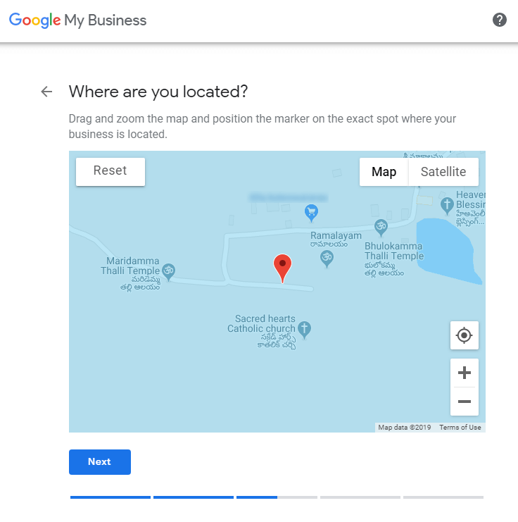 Cum să creez afaceri online pe Google My Business în 2022? 6 where are you located
