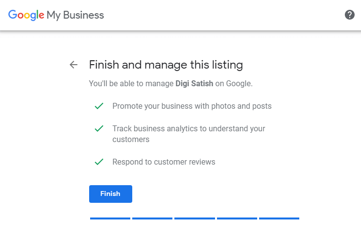 Cum să creez afaceri online pe Google My Business în 2022? 9 finish and manage this listing