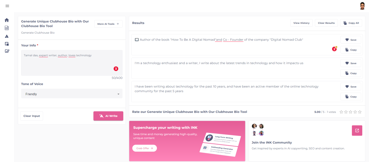 MÜREKKEP profesyonel biyo jeneratör