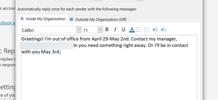 casella dei messaggi