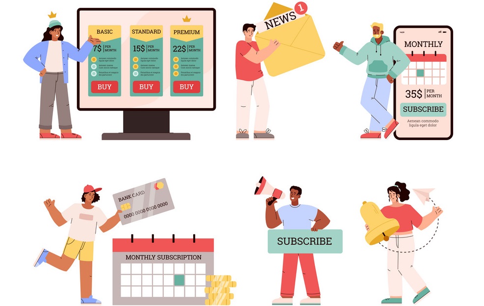 Особенности подписки в приложении