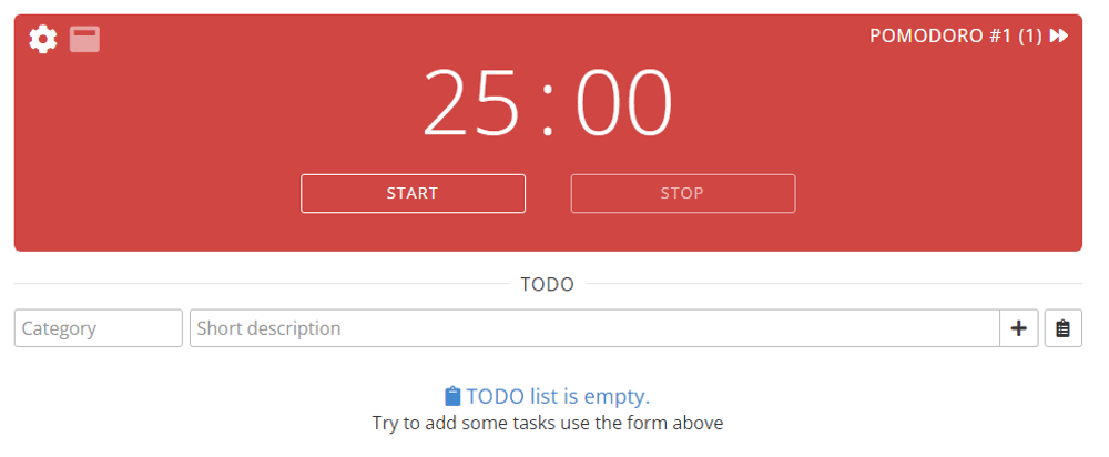 Pomodoro Tracker