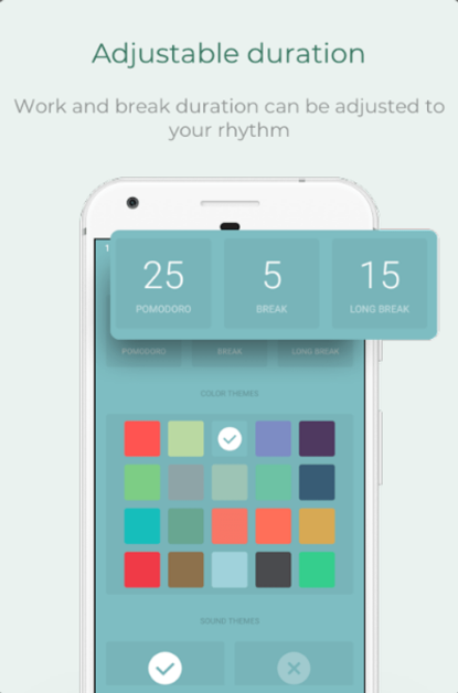 Aplicația Pomodoro Timer