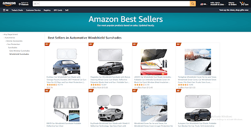 лобовое стекло амазонка бестселлер