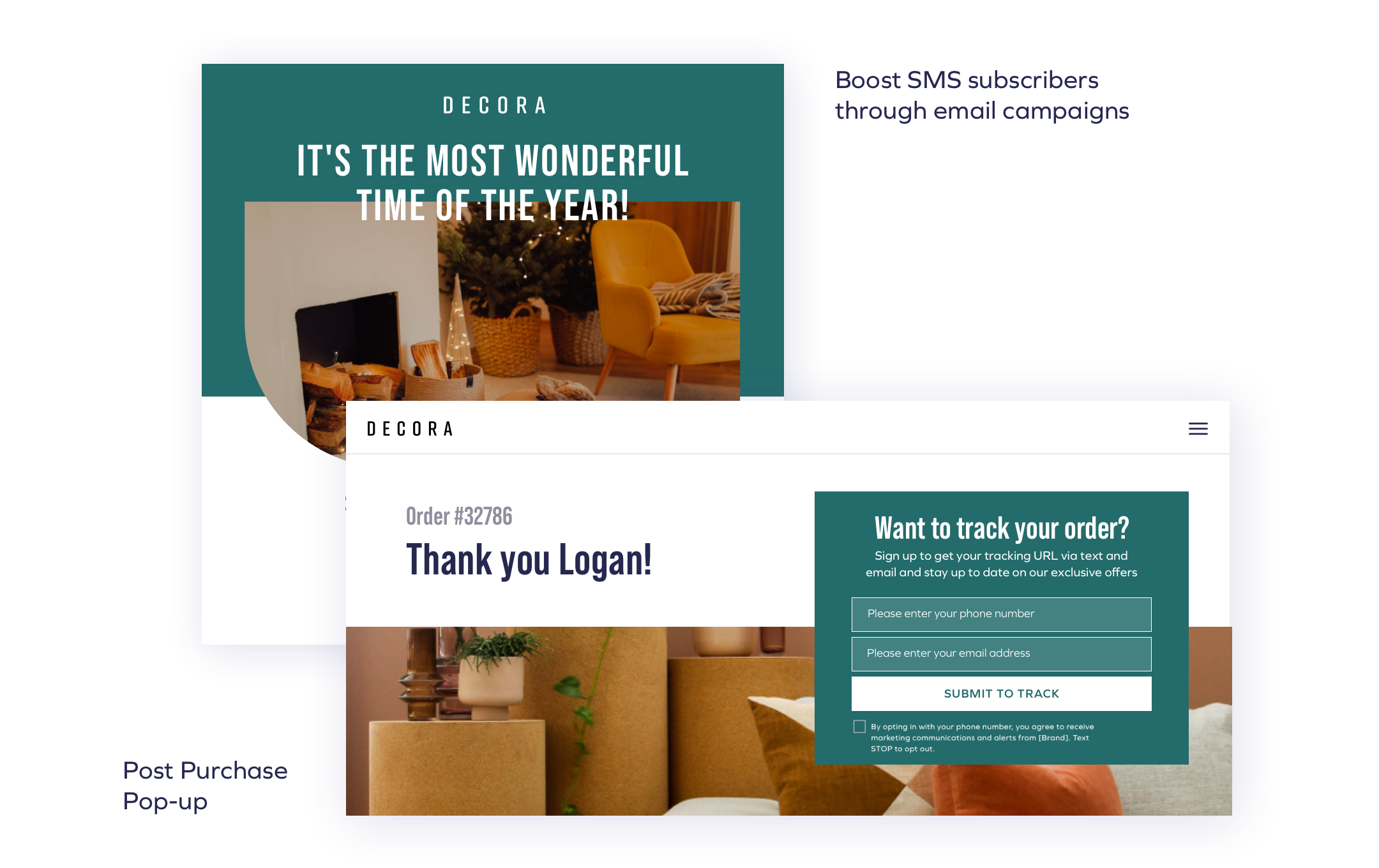 Plantilla de marketing por SMS