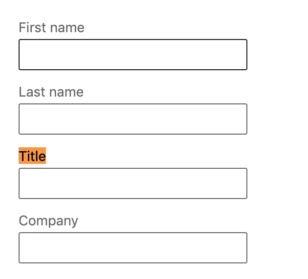 استخدم "العنوان" لتأهيل العميل المحتمل
