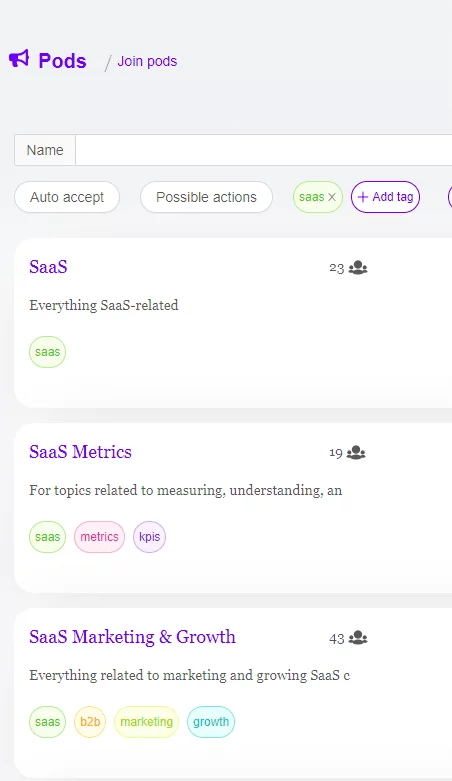 فئات القرون