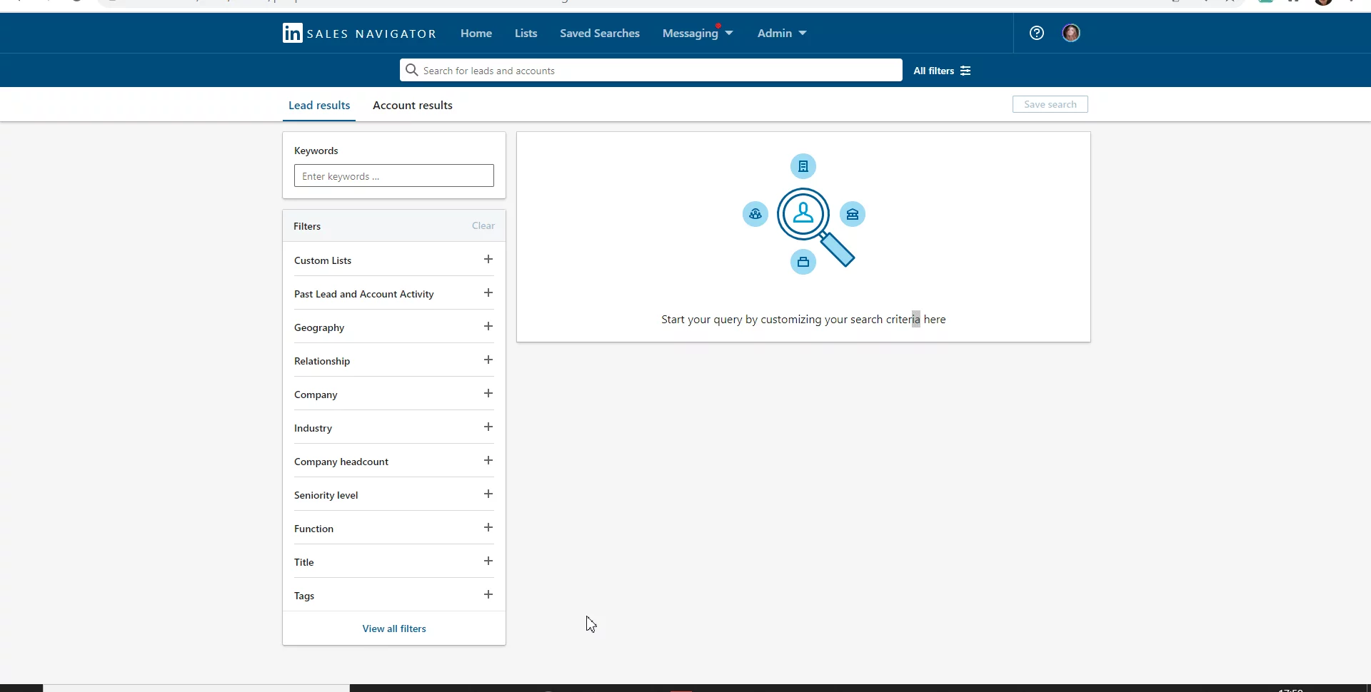 utiliser linkedin pour son entreprise avec le sales navigator