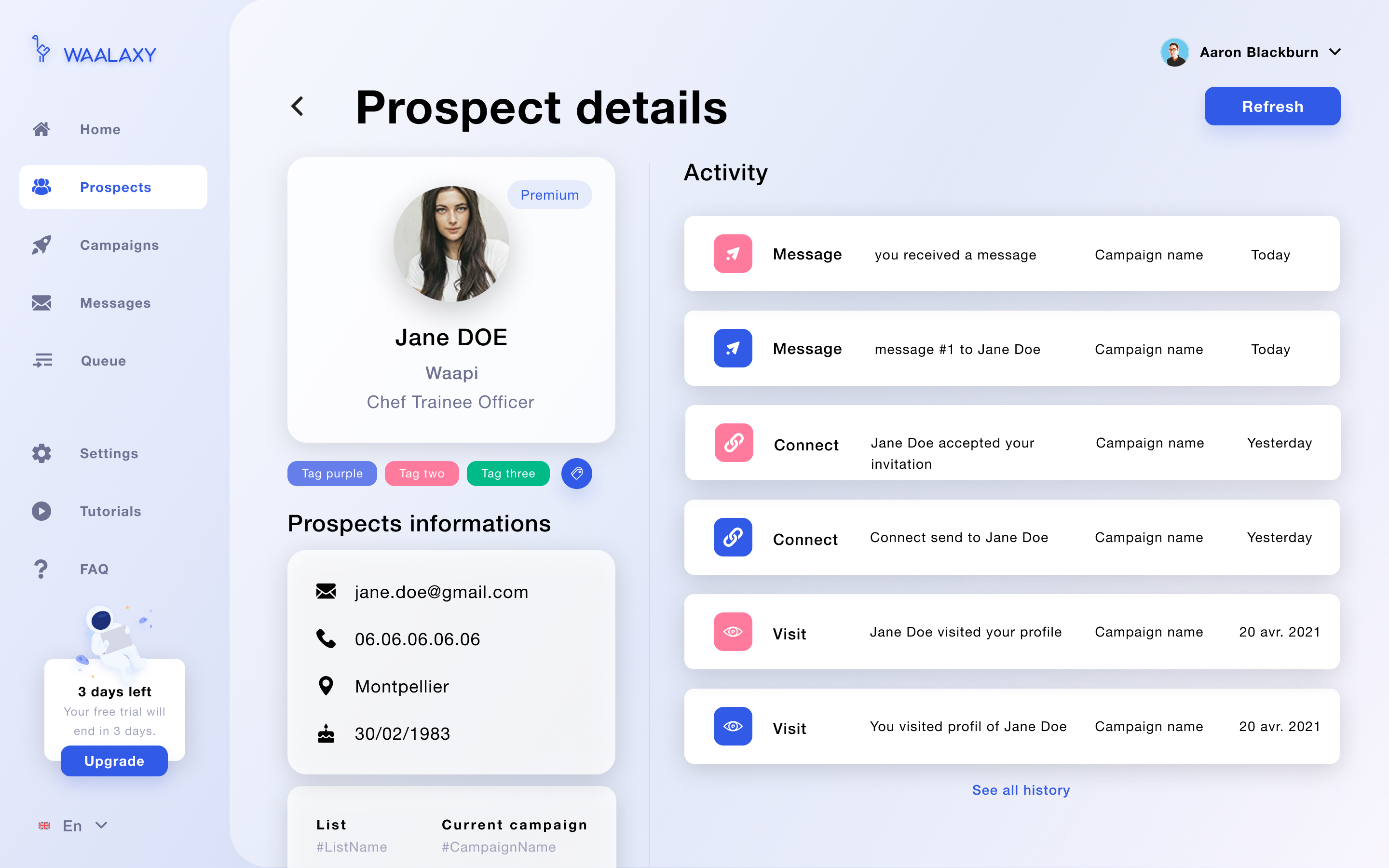 Waalaxy - Avis, notes, prix et abonnements - Capterra France 2022