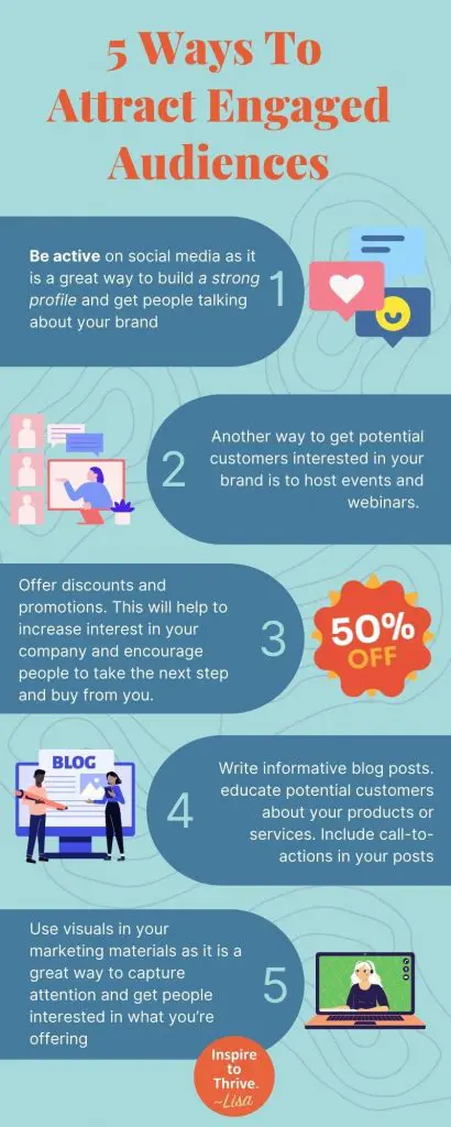 5 cara untuk menarik audiens yang terlibat