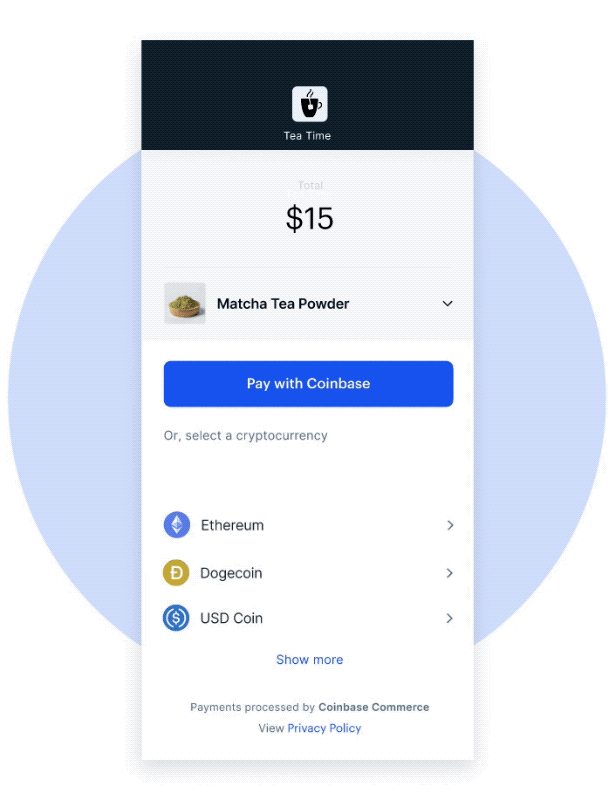 commerce coinbase