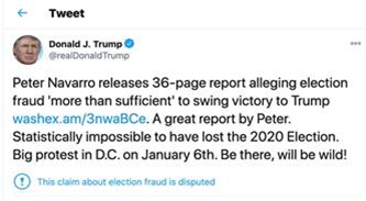 Tweet dari Donald Trump