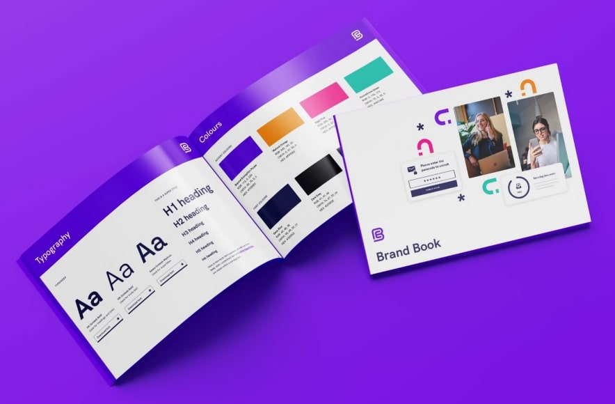 B2B-Rebranding-Strategie - Markenbuch