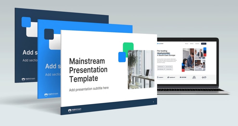 B2B-Rebranding-Strategie - Moodboards und Mockups