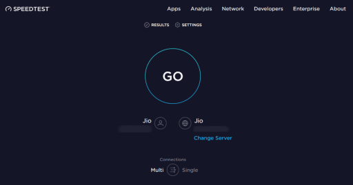 قم بزيارة موقع Ookla للحصول على أفضل مواقع اختبار سرعة الإنترنت
