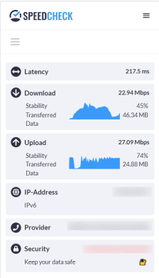 قم بزيارة موقع Speedcheck.org للحصول على أفضل مواقع اختبار سرعة الإنترنت