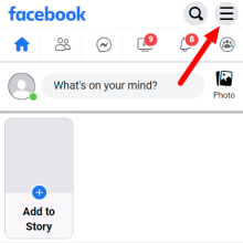Gehen Sie zu den Facebook-Einstellungen, um Facebook von Instagram zu trennen