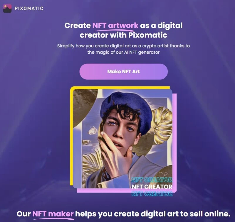 Pixomatic-NFT-Jeneratörü