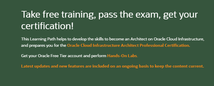 oraclecloud sertifikası