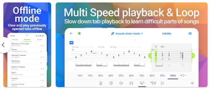 Songsterr-гитара-табы-аккорды