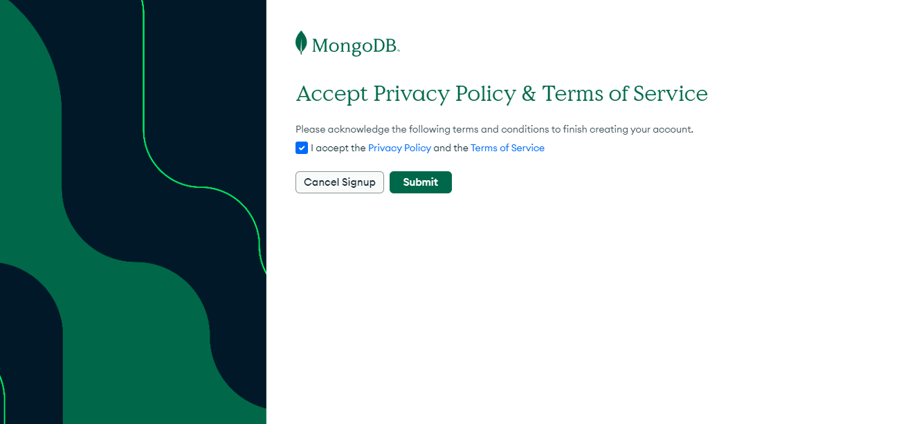 Политика конфиденциальности MONgoDB
