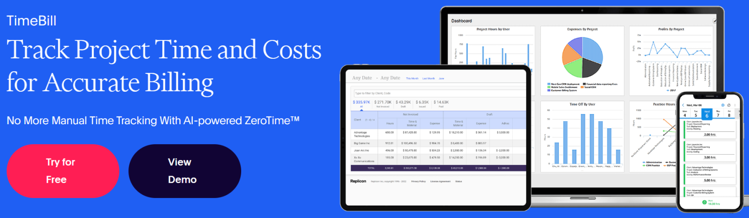 レプリコンプロジェクト時間課金ソフトウェア