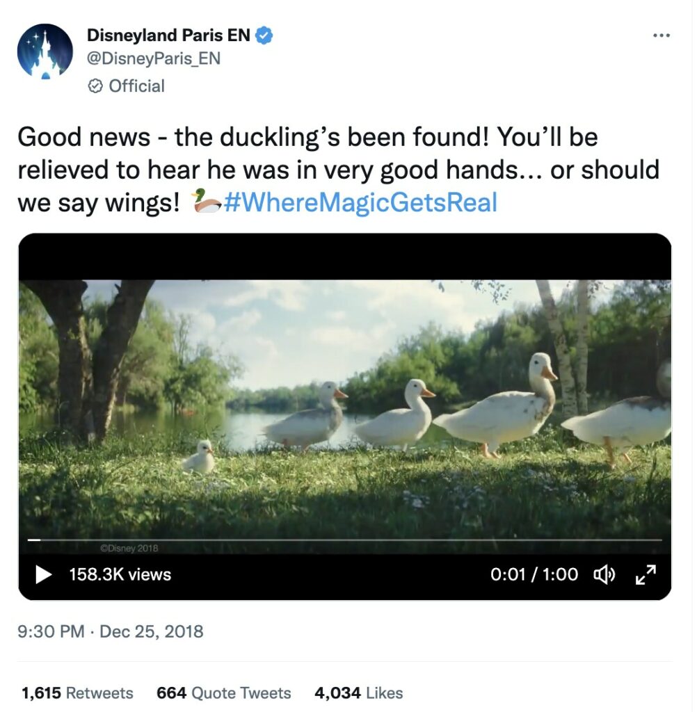 povestire-exemple-disneyland-răţuşcă-găsită