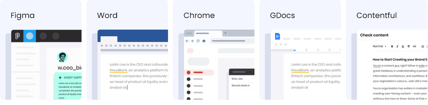 Writer Grammatikalternative