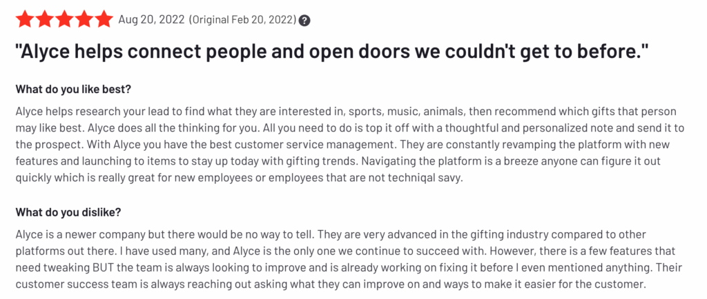 レビュー: Alyce は人々を結びつけ、これまで到達できなかった扉を開くのに役立ちます。