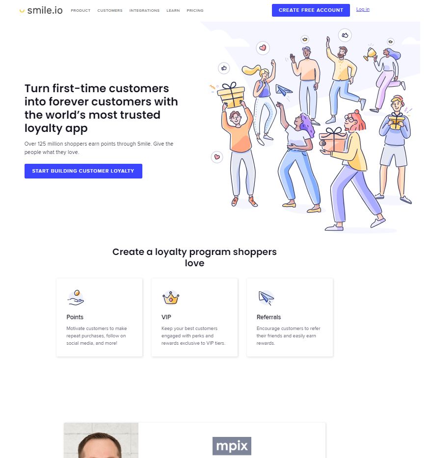 笑顔の忠誠心と報酬 smile loyalty and rewards