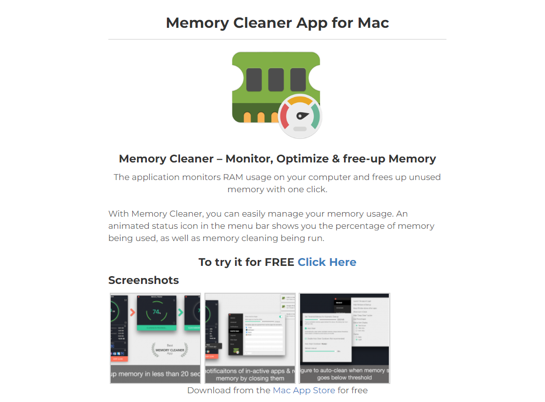 Aplikacja do czyszczenia pamięci