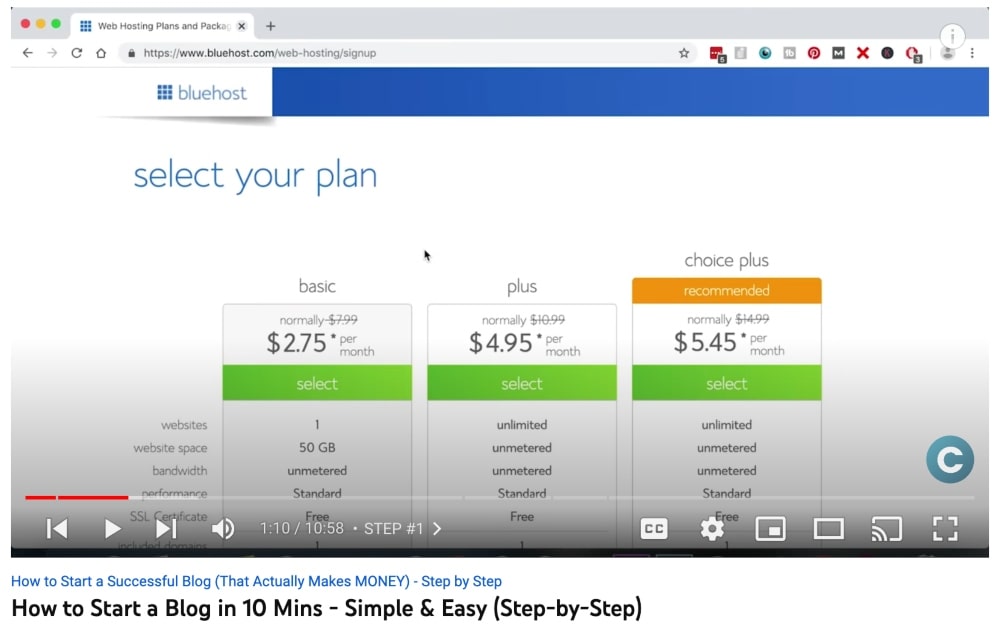 YouTube でのアフィリエイト マーケティング